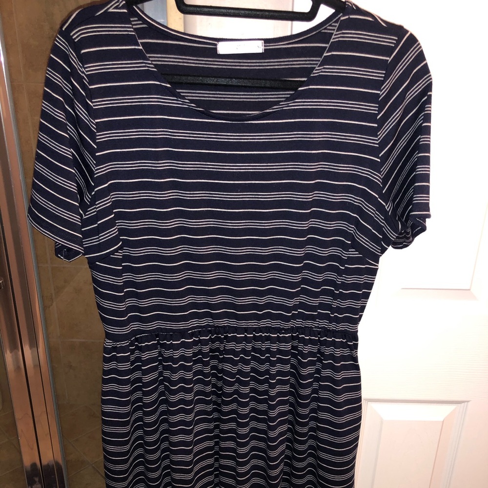 Brand new honey and lace dress